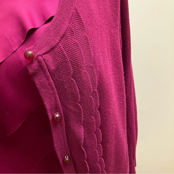 Ann Taylor Deep Rose Sweater Set - Picture 7 of 12